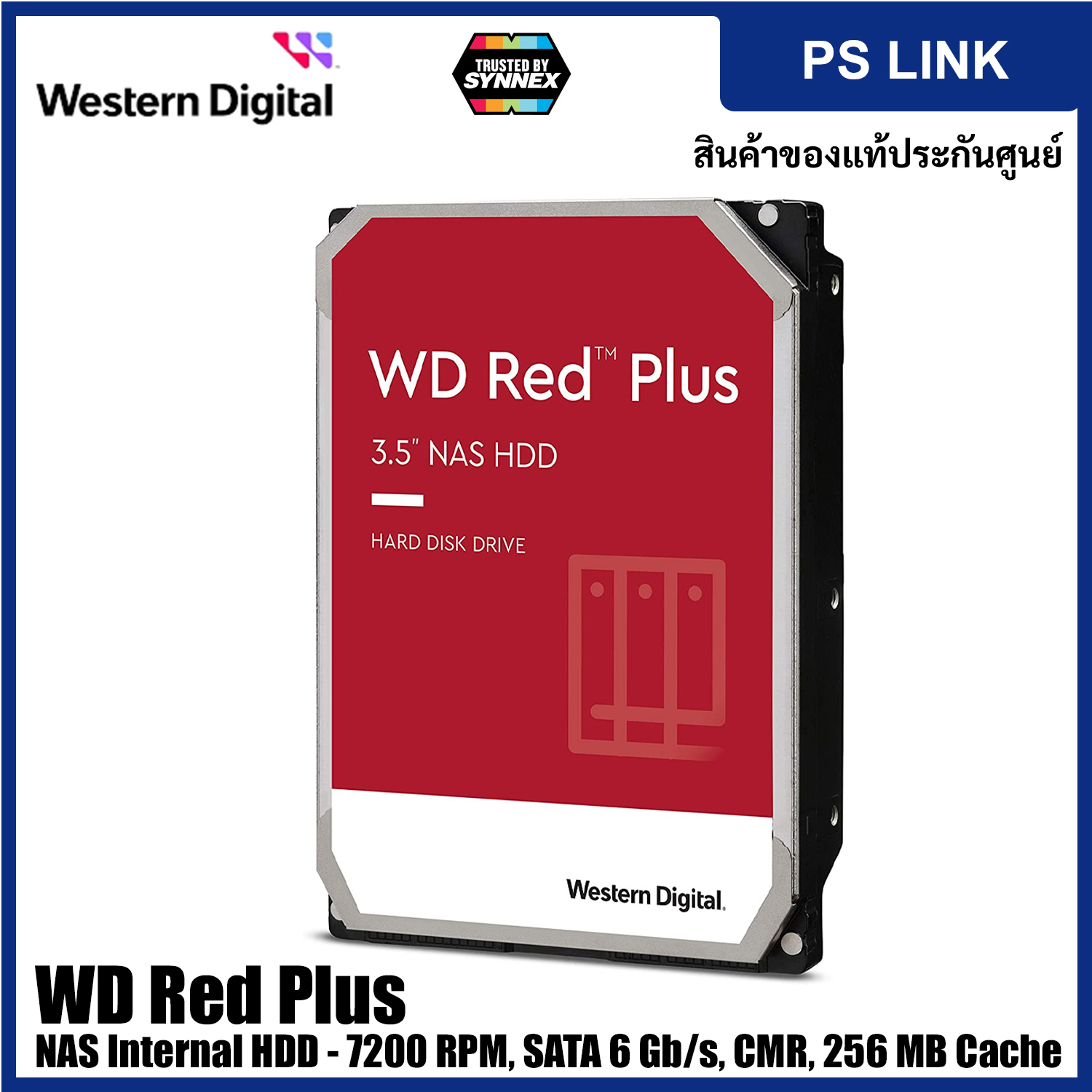 WD Red Plus 8TB NAS 3.5 Inch Internal Hard Drive - 7200 RPM Class， SATA ...