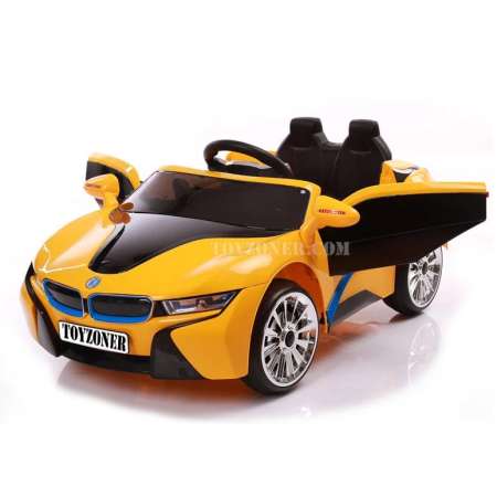 แนะนำ ประกัน 6 เดือน BMW i8 12V 2 Motors รถแบตเตอรี่ รถเด็กนั่งไฟฟ้า
รถเด็กเล่นบังคับวิทยุ - สีเหลือง ชี้แนะสินค้าดี