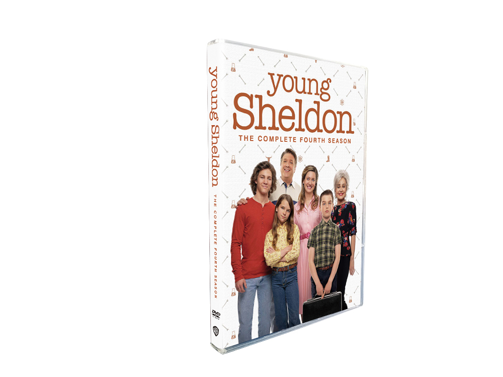 Original American TV series Sheldon young Sheldon season 4 2DVD English