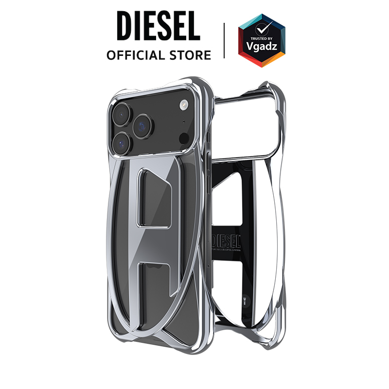 Diesel เคสสำหรับ iPhone 17 Pro / 17 Pro max รุ่น Caged D Glossy