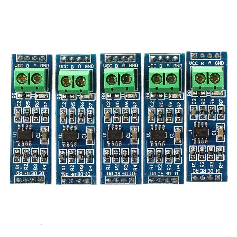 5 MAX485โมดูล/RS485โมดูล/TTL To RS-485โมดูล Converter บอร์ดสำหรับ Arduino 5V