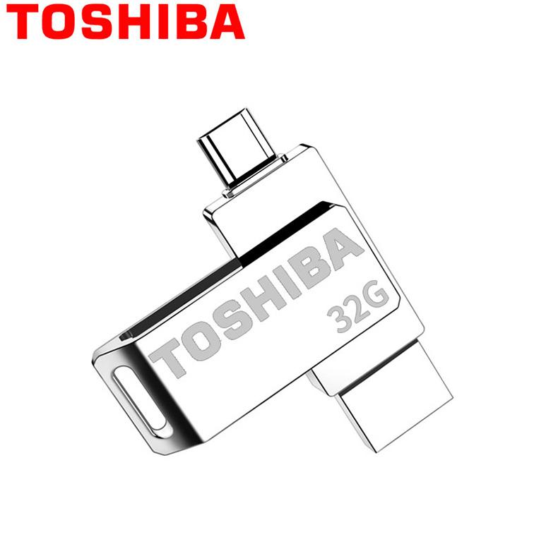 TOSHIBA iPhone Flash Drive  Memory Stick USB 3.0 2 in1   สำหรับ  iPhone, iPad, iPod, Mac, Android and PC