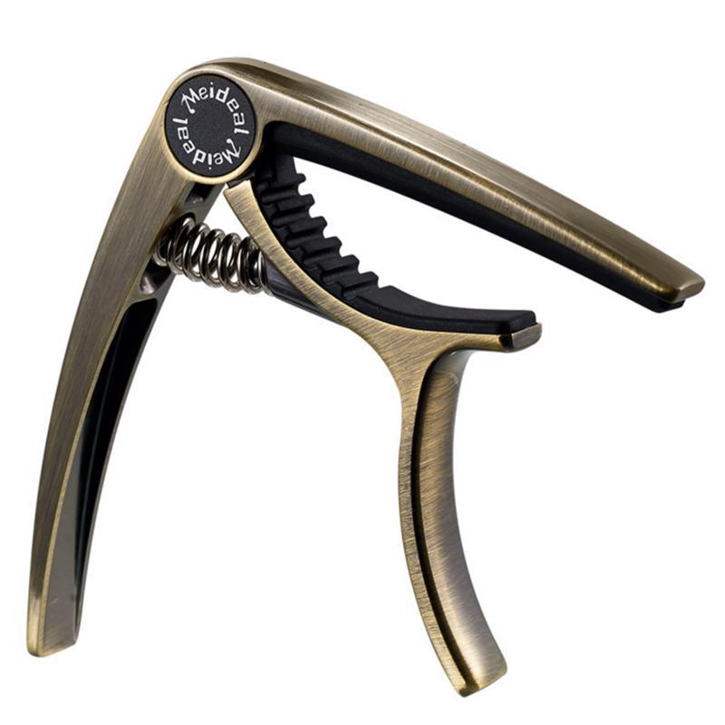 Meideal Acoustic Electric Guitar Capo 6 Guitar Strings Capos Ukulele Zinc alloy Spring Malaysia