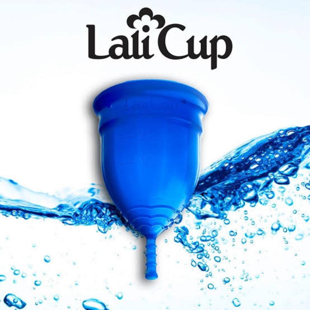 Lalicup ถ้วยอนามัย ทดแทนผ้าอนามัย Menstrual Cup ไซส์ S สีน้ำเงิน มีคู่มือภาษาไทย จาก ประเทศสโลวาเนีย