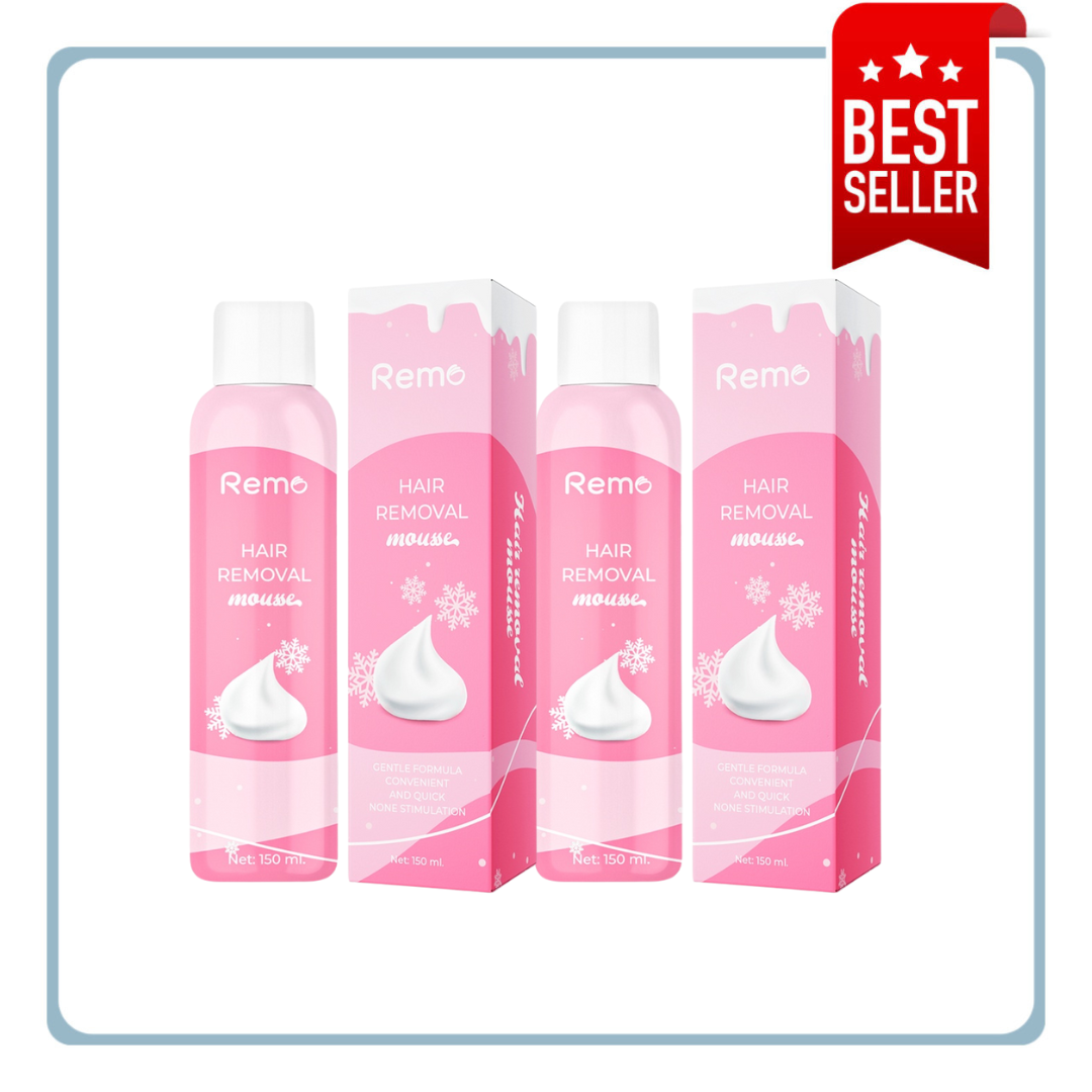 Remo Hair Remover มูสกำจัดขน มูสกำจัดขนรีโม่ กำจัดขนรักแร้ สูตรเย็น