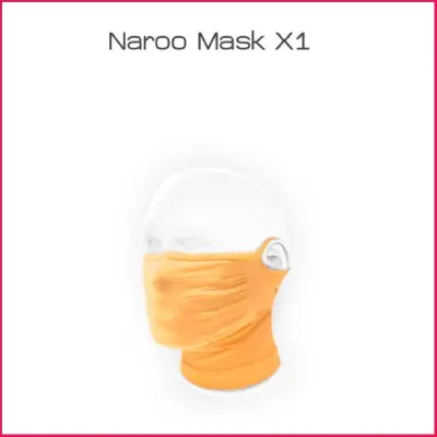 ผ้าบัฟ Naroo Mask X1 สีส้ม ใครยังไม่ลอง ถือว่าพลาดมาก !!