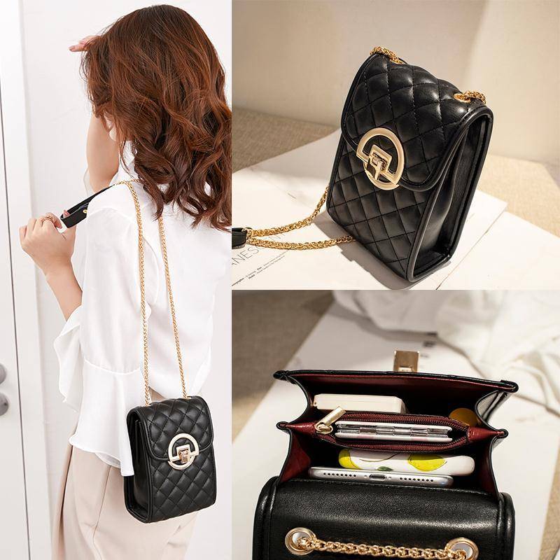 Pradaˉfashion chain cross body bag beautiful shoulder bags temperament