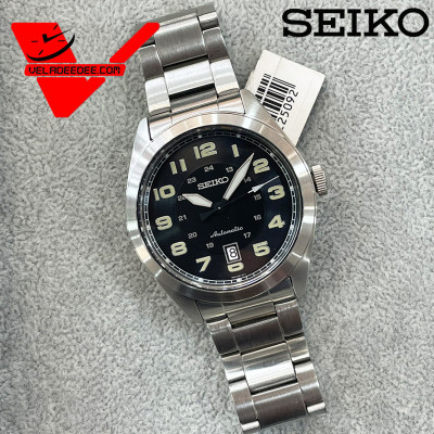 นาฬิกา Seiko Sports Automatic นาฬิกาข้อมือผู้ชาย ตัวเรือนเป็นสแตนเลส รุ่น SRPC85K1