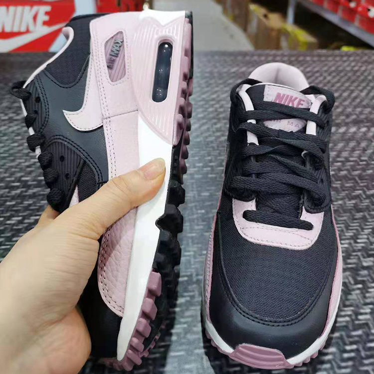 ของแท้อย่างเป็นทางการ Nike Air Max 90 Women's รองเท้าผ้าใบแฟชั่น 325213-059 ร้านค้าอย่างเป็นทางการ