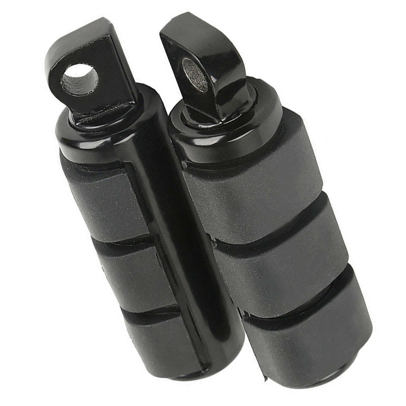 Motorcycle 3/8 inch Hole Footpeg Foot Peg Anti Vibration Rubber Foot Pegs Footrest for Softail