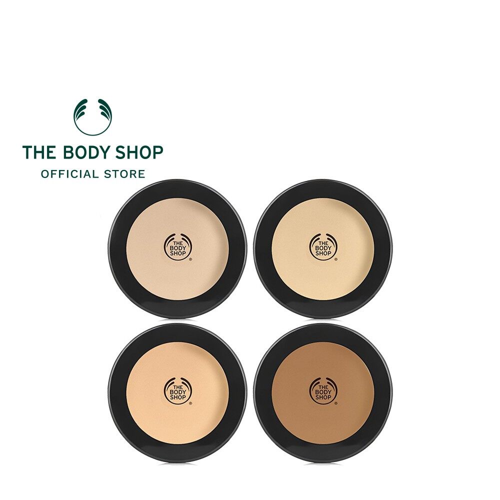 Laz Cosme THE BODY SHOP MATTE CLAY POWDER เดอะบอดี้ ช็อป แมตต์ เคลย์ แป้ง แป้งอัดแข็ง