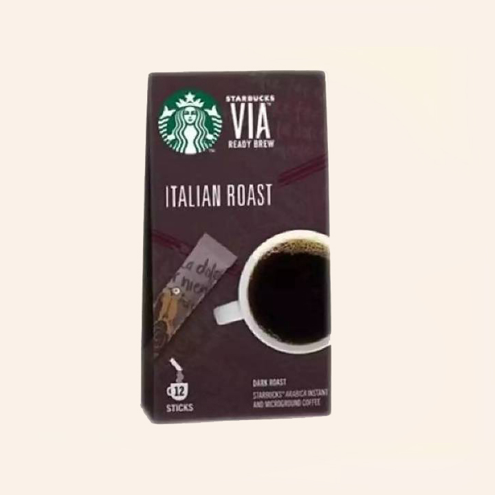 กาแฟพร้อมชงดื่ม Starbucks VIA Italian Roast
