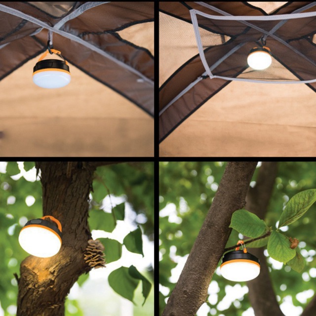 Goyo - โคมไฟตั้งแคมป์ ไฟเต้นท์ ขนาด 50x69 mm.เดินป่า แคมป์ปิ้ง camping โคมไฟแบบพกพา LED USB ชาร์จ  /1018