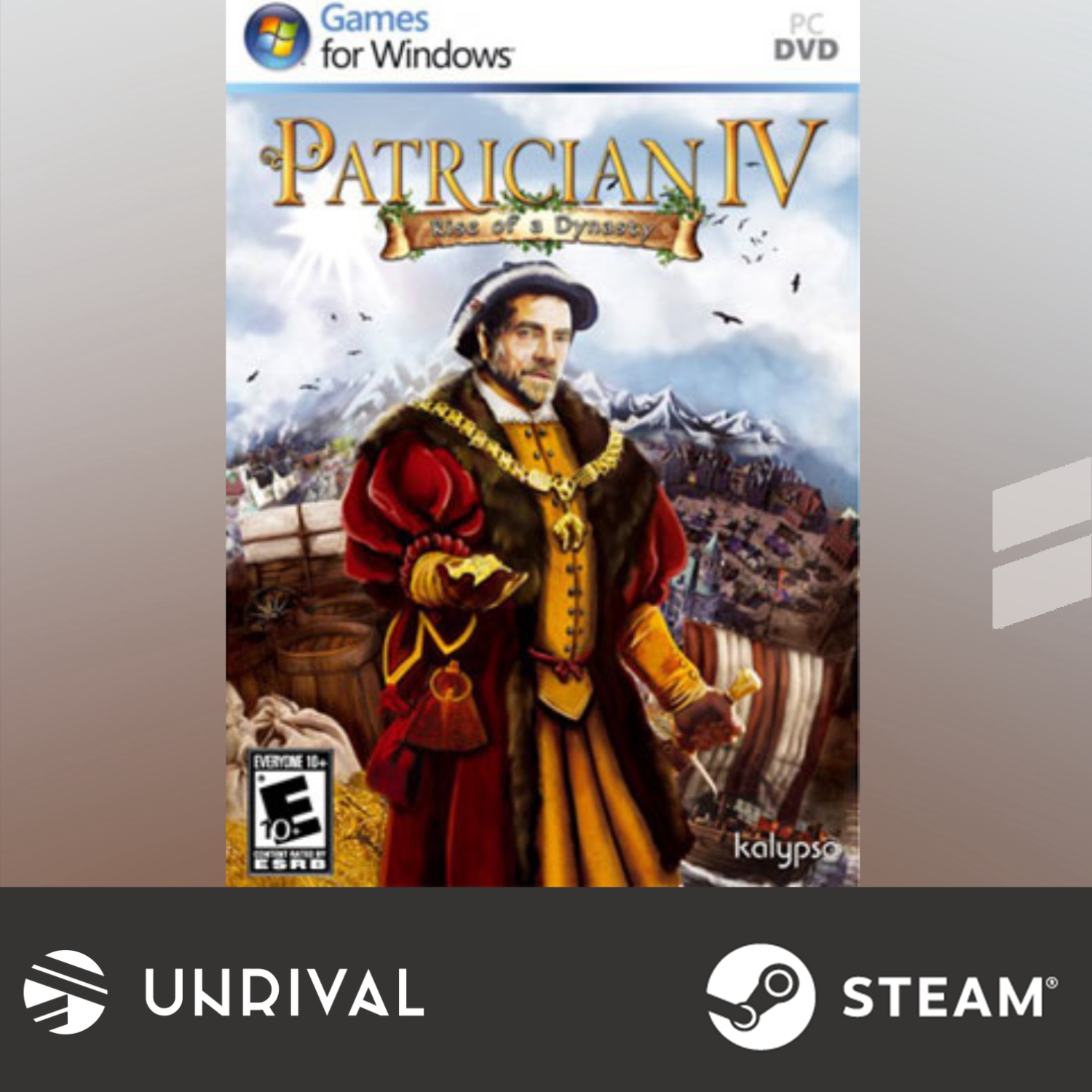 Patrician IV: Rise of a Dynasty PC Digital Download Game - Unrival