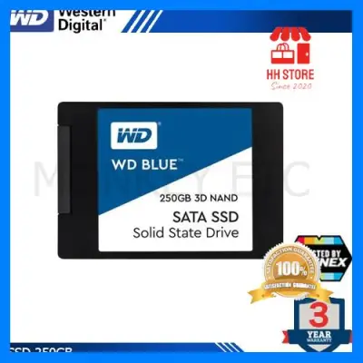คุณภาพดี SSD 250GB WD BLUE 3D NAND SATA By Synnex ไม่มีไม่ได้แล้ว