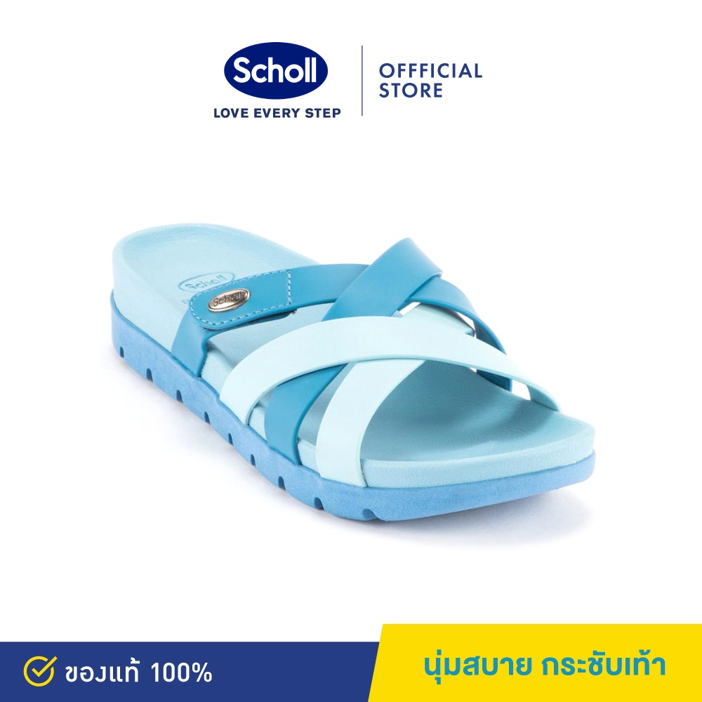 Scholl รองเท้าสกอลล์-เพอซี่ Percy รองเท้าแตะสวม ผู้หญิง รองเท้าสุขภาพ นุ่มสบาย กระจายน้ำหนัก