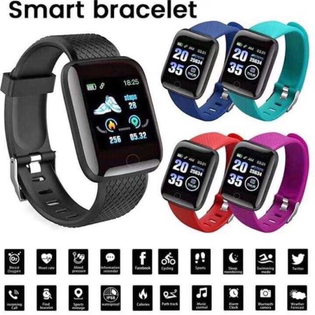 [พร้อมส่ง] Smart watch D-13 ฟังก์ชั่นครบ เข้าใจง่าย แจ้งเตือนไลน์ ใช้ จับชีพจร วิ่ง วัดหัวใจ นับก้าว