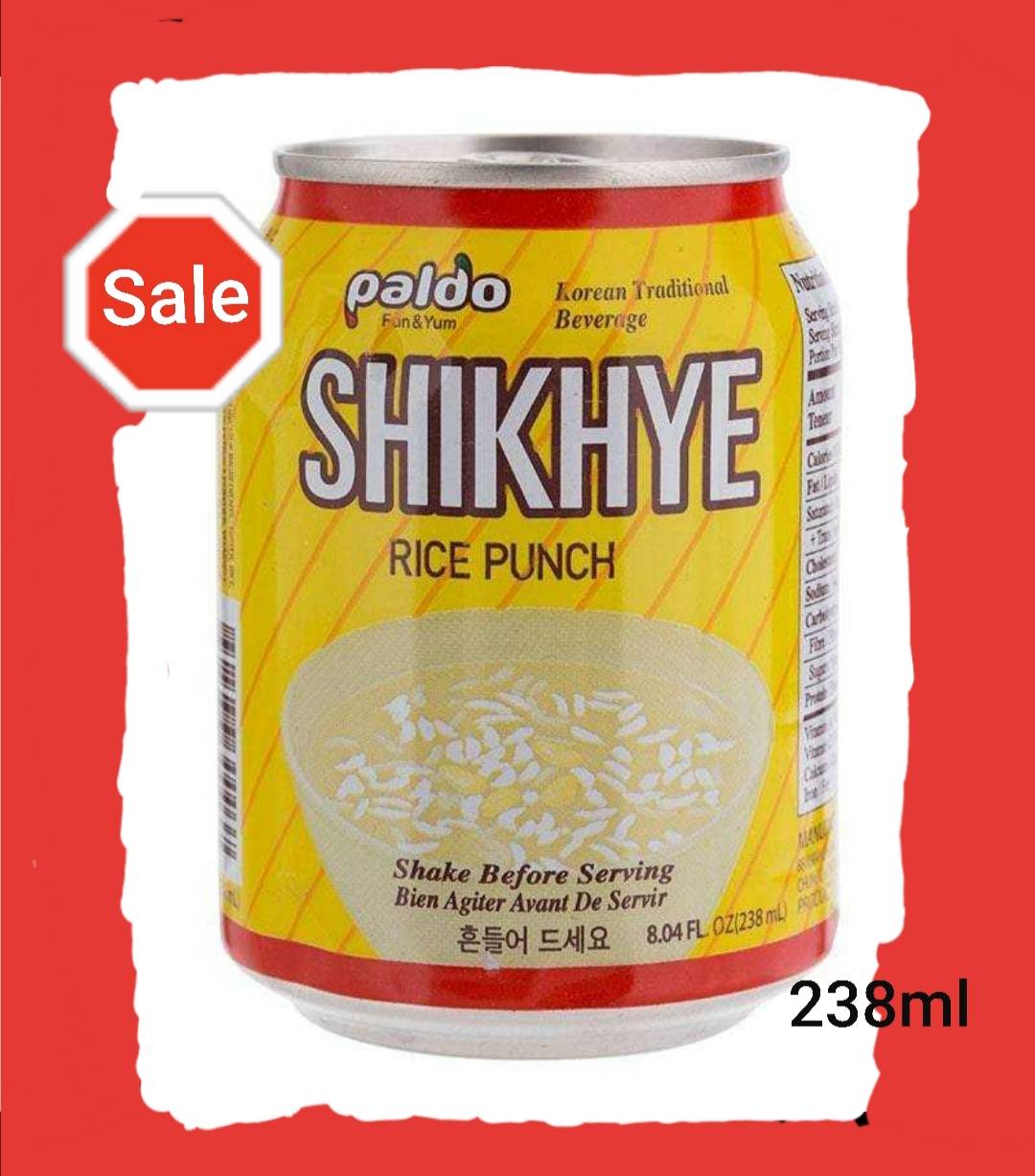 팔도 식혜 라이스 펀치 ราคา Pro นี้ได้รับ 4 กระป๋อง / Paldo Shikhye Rice Punch  238mlx4cans น้ำข้าวผสมเนื้อข้าว Korean drink เครื่องดื่มสุขภาพมีส่วนผสมของมอล์ล Snack