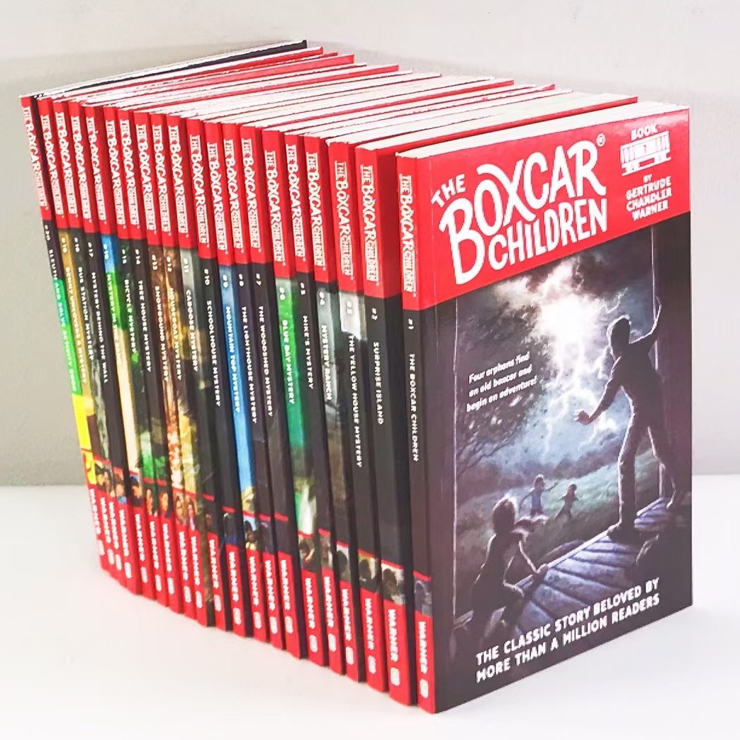 The Boxcar Children 20 books(1-20),English book for kids