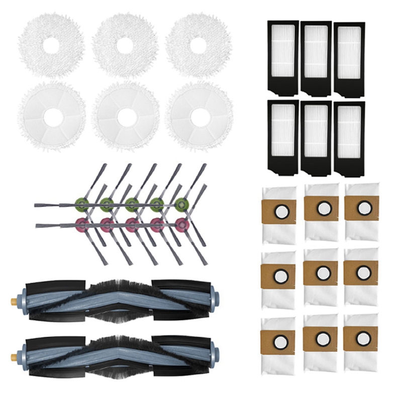 5 Pcs Vacuum Cleaner Side Brush Elements For X1 Turbo Omni Robot