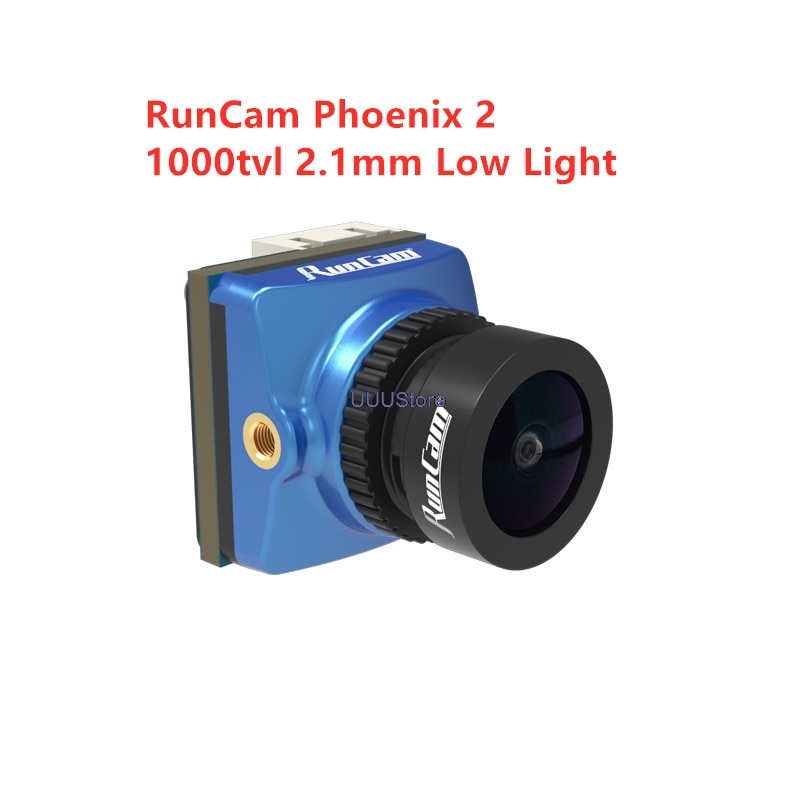 RunCam Phoenix 2ที่ยอดเยี่ยมต่ำประสิทธิภาพ1000tvl 2.1มม.Freestyle กล้อง FPV PAL/NTSC Switchable Keybord เลือก