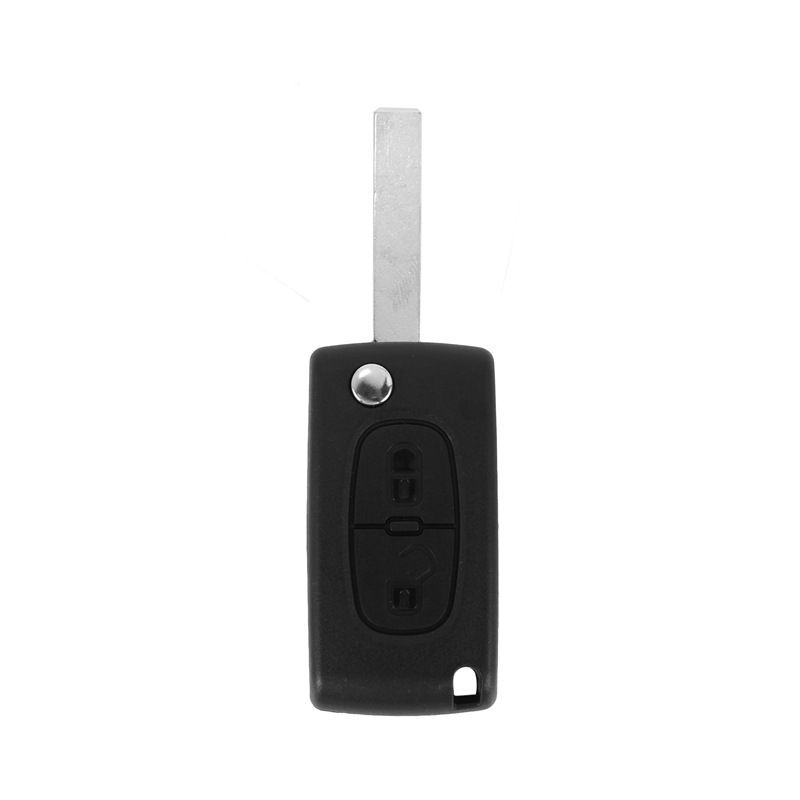 Flip Remote Keyless Key Case Shell For Peugeot 207 307 307s 308 407 607