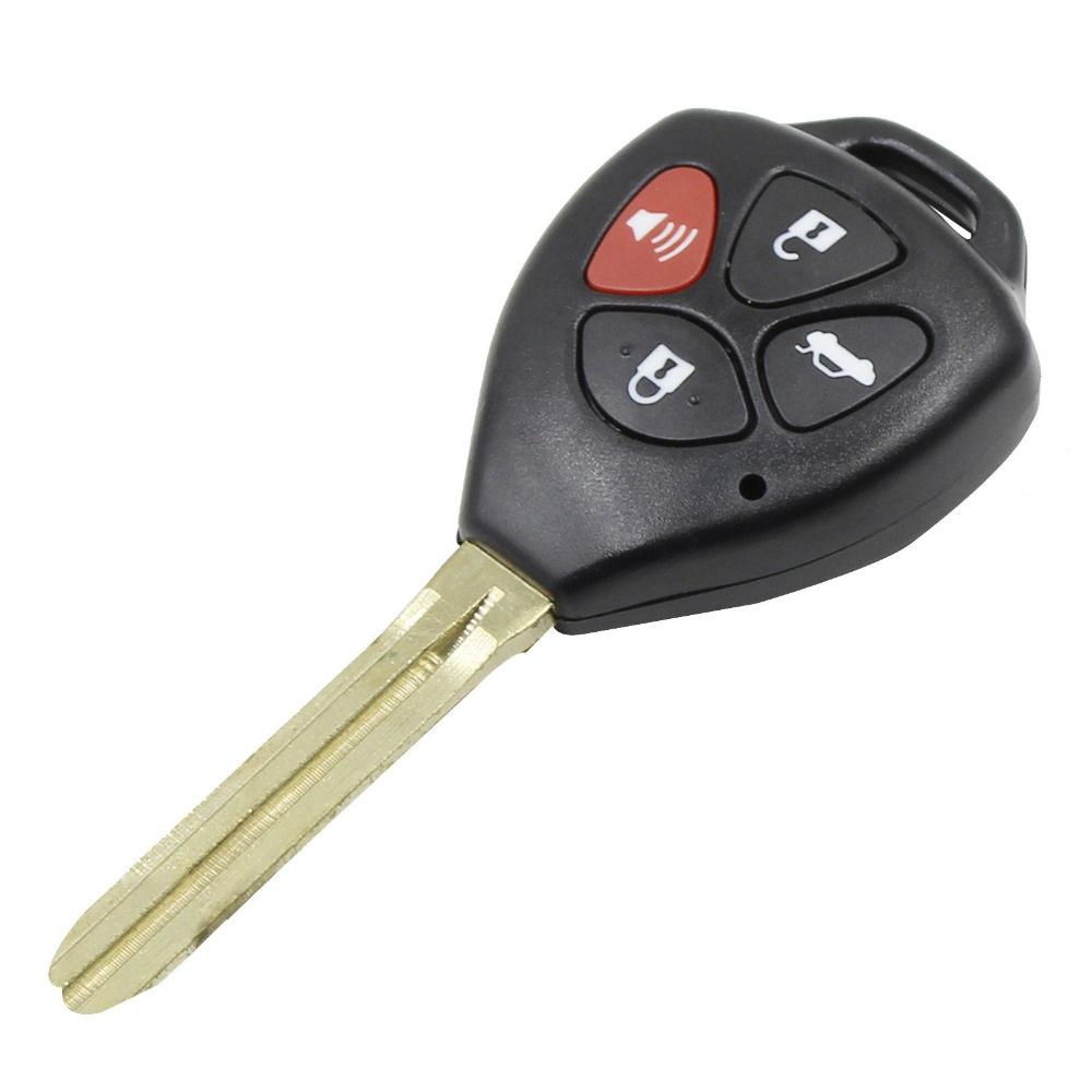 กรอบกุญแจรถยนต์ TOYOTA แบบ 4 ปุ่ม