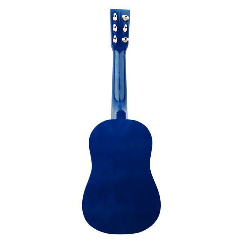 IRIN Mini 23 Inch Basswood 12 Frets 6 String Acoustic Guitar with Pick and Strings for Kids / Beginners(blue)