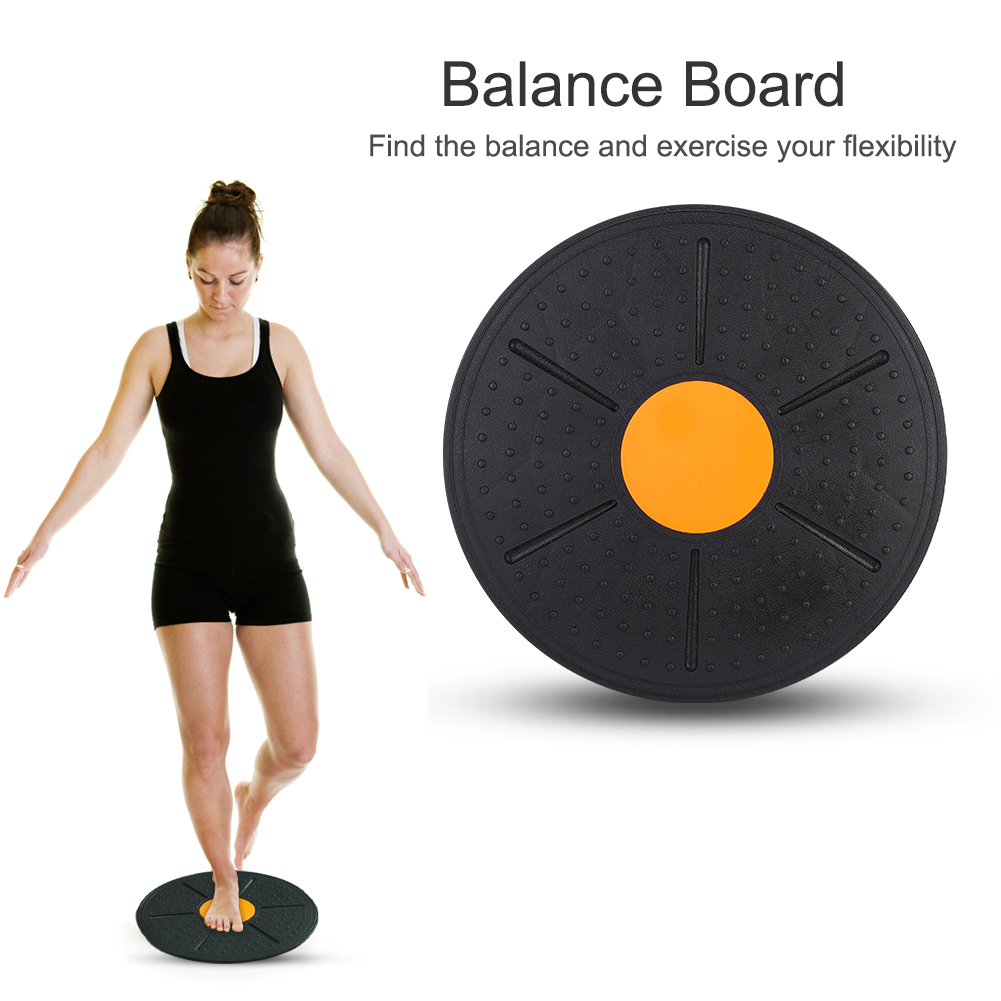 [yoga]3 สี Wobble Balance Board Stability Disc การฝึกโยคะ การ