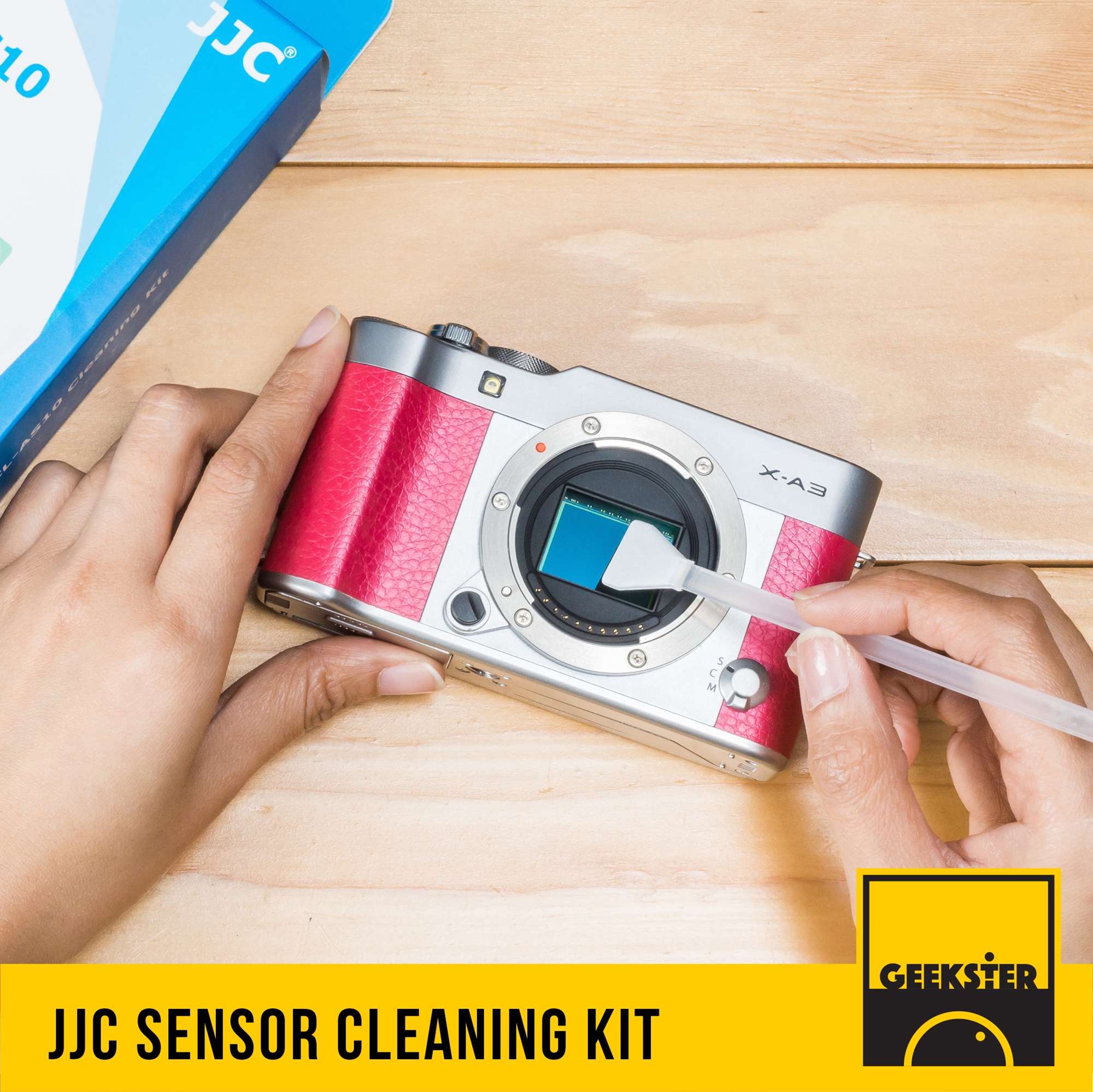 JJC Sensor Cleaning Kit 10pcs ( ชุดทำความสะอาด ทำความสะอาด เซ็นเซอร์ ) ( Geekster )