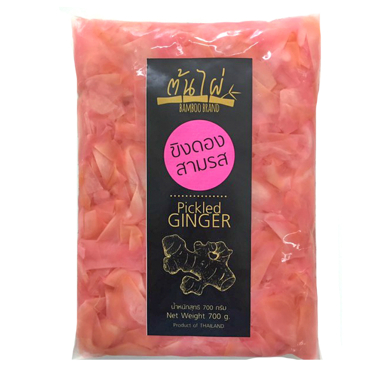 ⭐️promotion⭐️ จัดส่งฟรี กอไผ่ ขิงดองสามรส 450กรัม Bamboo Grove Pickled 