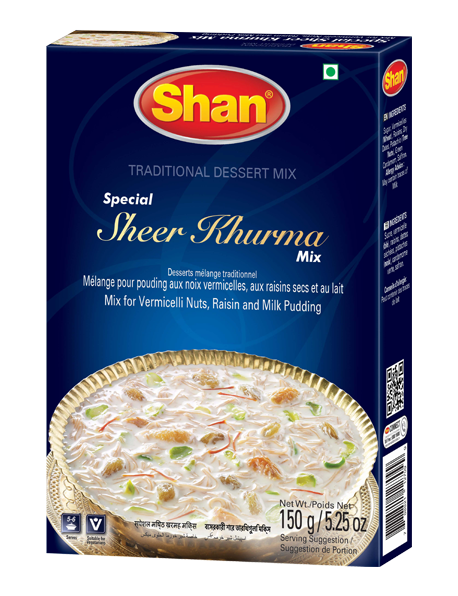 Shan Sheer Khurma Mix, ผงทำขนมหวานกึ่งสำเร็จรูปชนิดผง