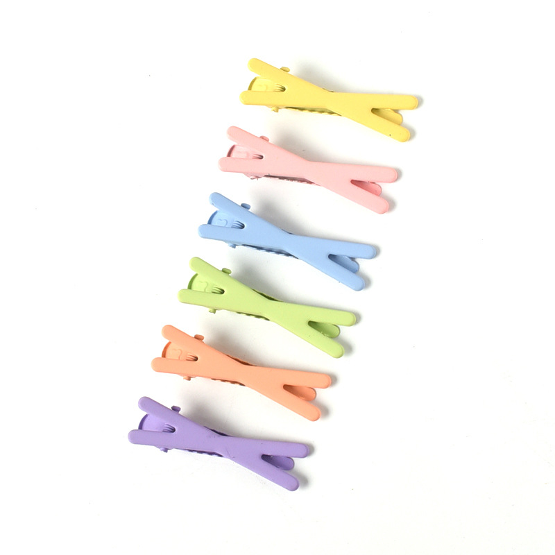 Ins net red cross hair clip Xshaped hair clip duckbill clip bb clip