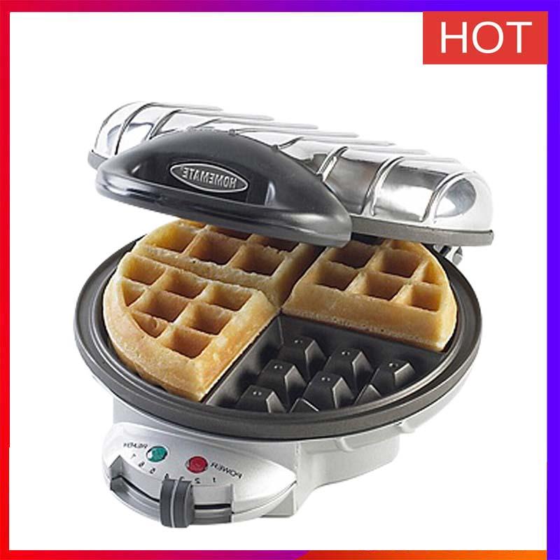 ดูภาพ HOMEMATE เครื่องอบวาฟเฟิล HOM-TSK2105B สีเงิน <br/>เพิ่มเติม HOMEMATE เครื่องอบวาฟเฟิล HOM-TSK2105B สีเงิน