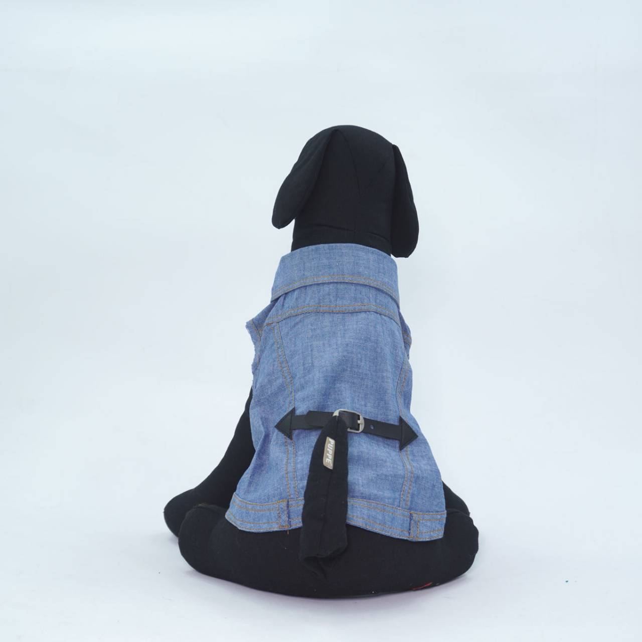 Puppe’ เสื้อยีนส์ PAF008 สำหรับสุนัขและแมว สีฟ้า