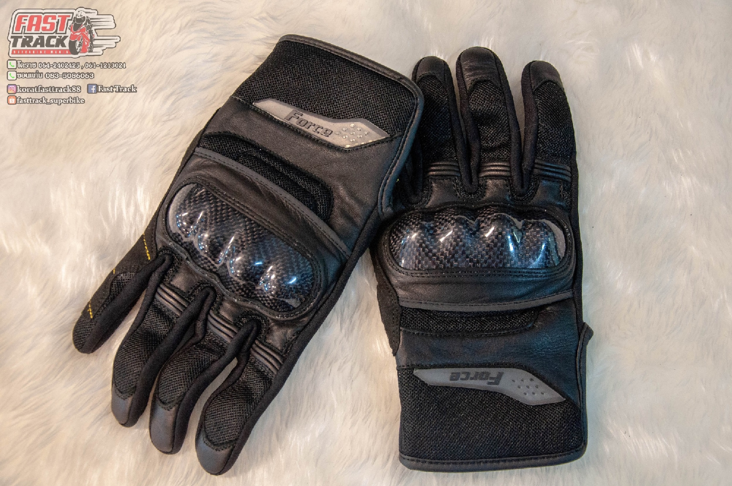 Force รุ่น City ถุงมือผ้าผสมหนัง