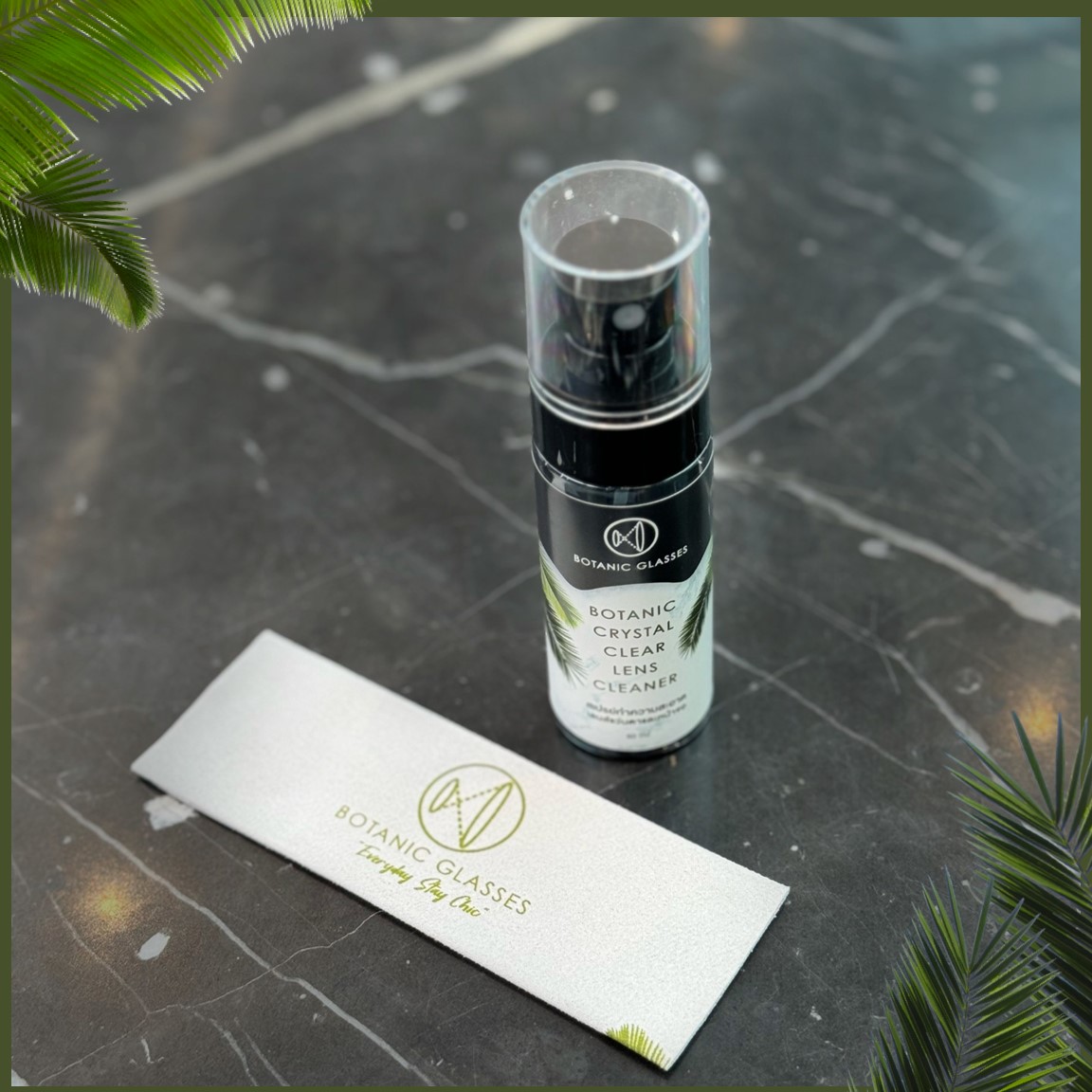 Botanic Crystal Clear Lens Cleaner สเปรย์ทำความสะอาดเลนส์แว่นตาและหน้า ...