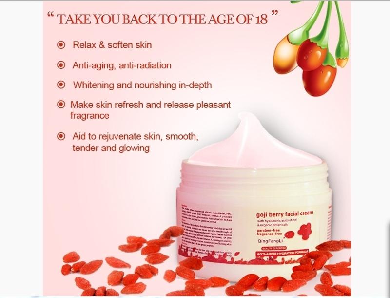 NEW 100g AntiAging Goji Berry Face Cream, Skin Regeneration, Anti