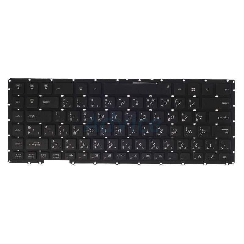 Keyboard ASUS X452 (Black) 'ThreeBoy' (สกรีนไทย-อังกฤษ)