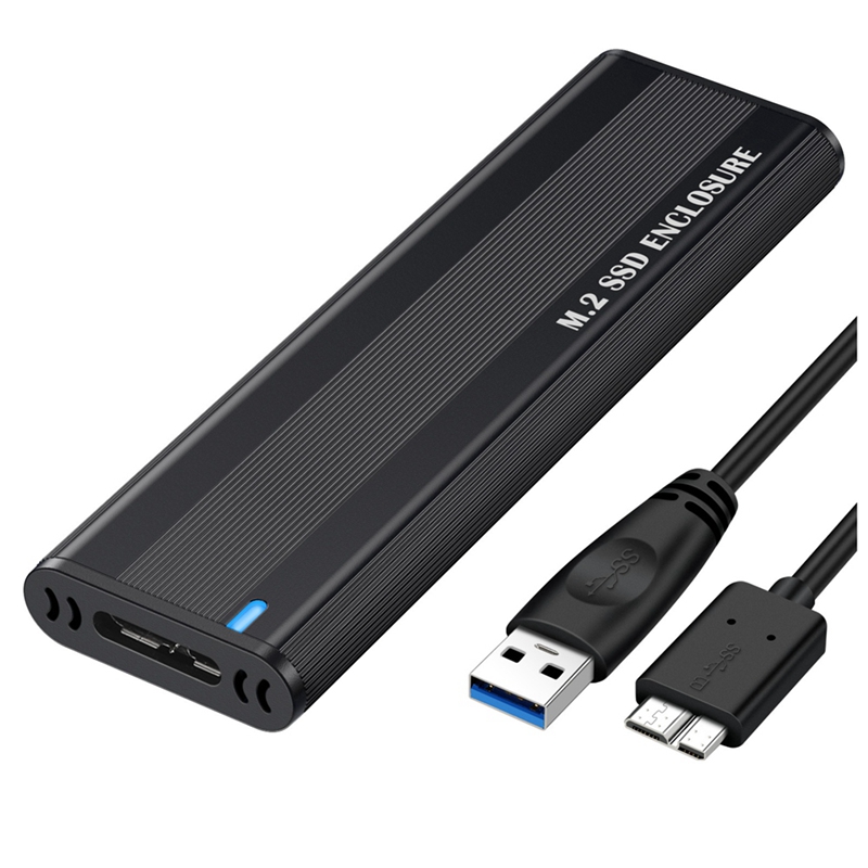 M2 ssd case black m2 ssd case ngff sata ssd disk box ngff 5gbps sata protocol m.2 to usb 3.1 gen1 ssd adapter for ngff sata ssd disk box m.2 ssd case