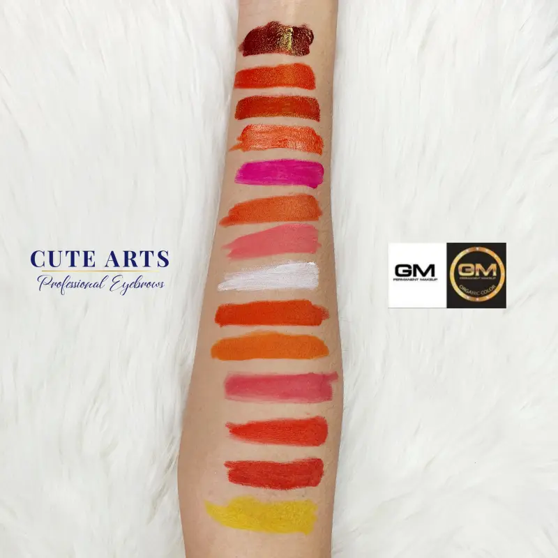 ภาพสินค้าสี GM สีGM สีปาก อุปกรณ์ปาก สีGM สีปากGM สีสวย ติดไว ช่างมืออาชีพนิยม การันตีของแท้100% คุณภาพสูง จากร้าน Cute Arts Beauty บน Lazada ภาพที่ 3