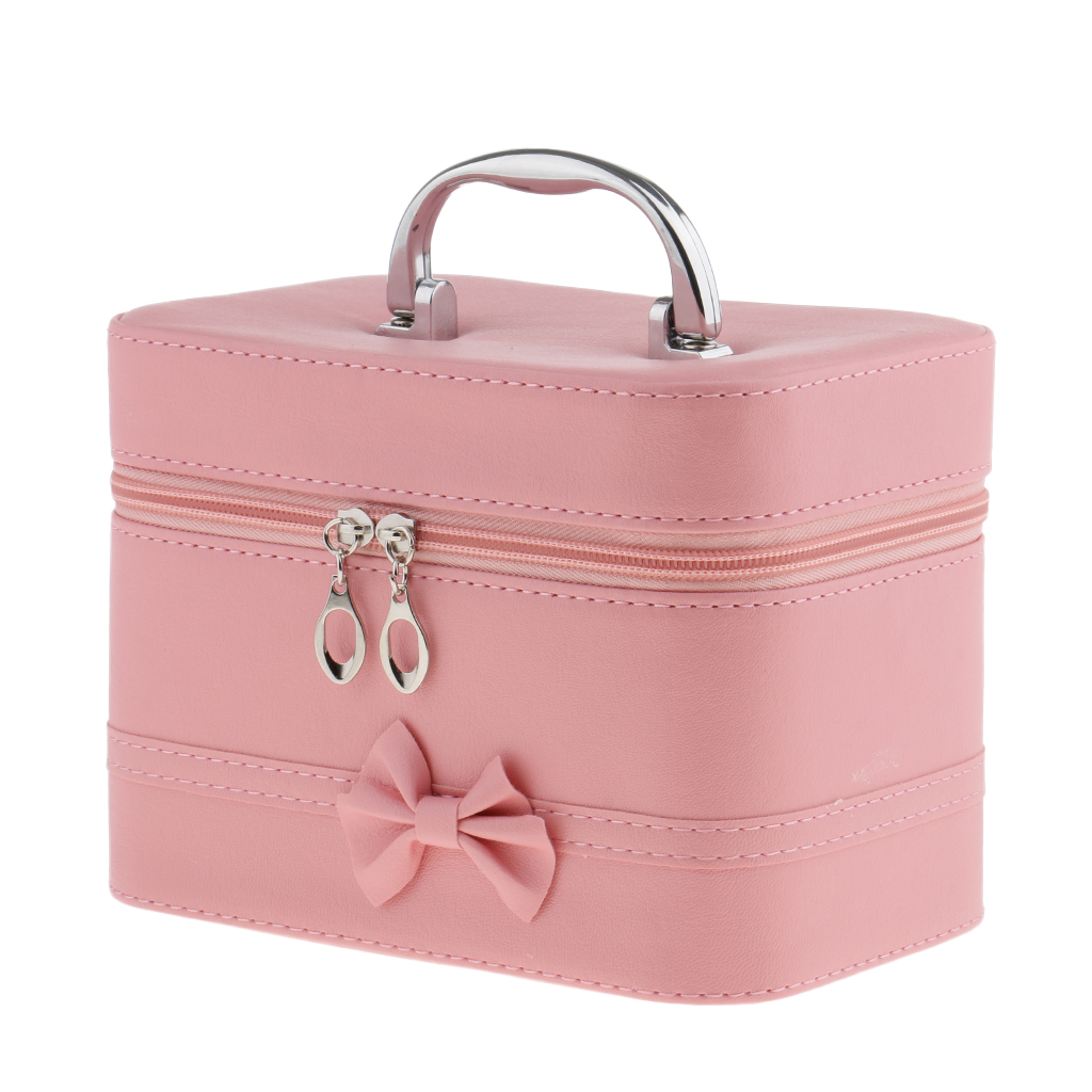 CUTICATE Multifunction Box Travel Makeup Cosmetic Handbag Toiletry Case Pouch Storage