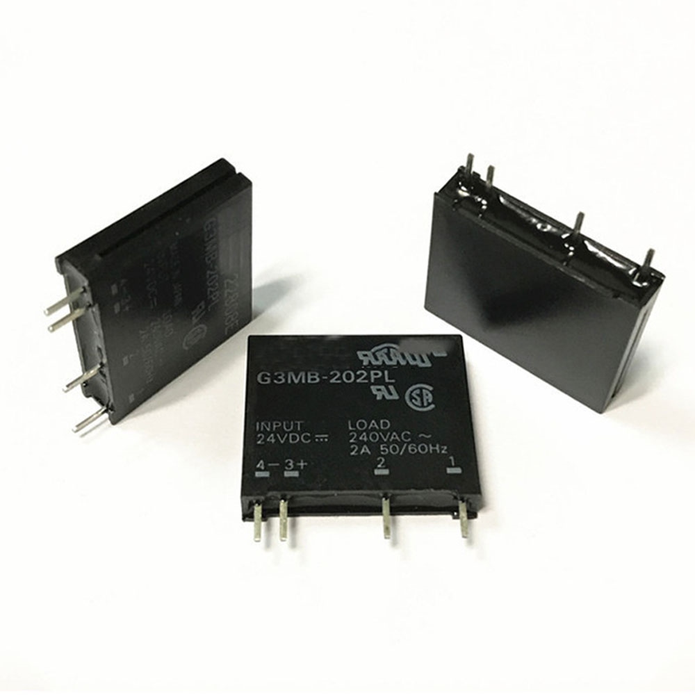 ∋┇ 5V 12V 24V DCAC Solid State Relay Module G3MB202P PCB SIP SSR AC