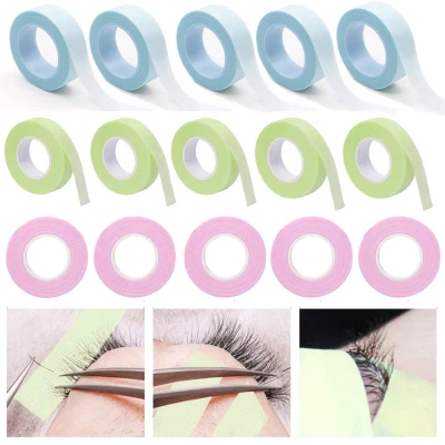 JIANYI Easy Tear for Grafting Eyelashes Adhesive Tape Patch Breathable Anti-Allergy Isolation Tape Eyelash Extension Tools Makeup Tools Under Eye Pads