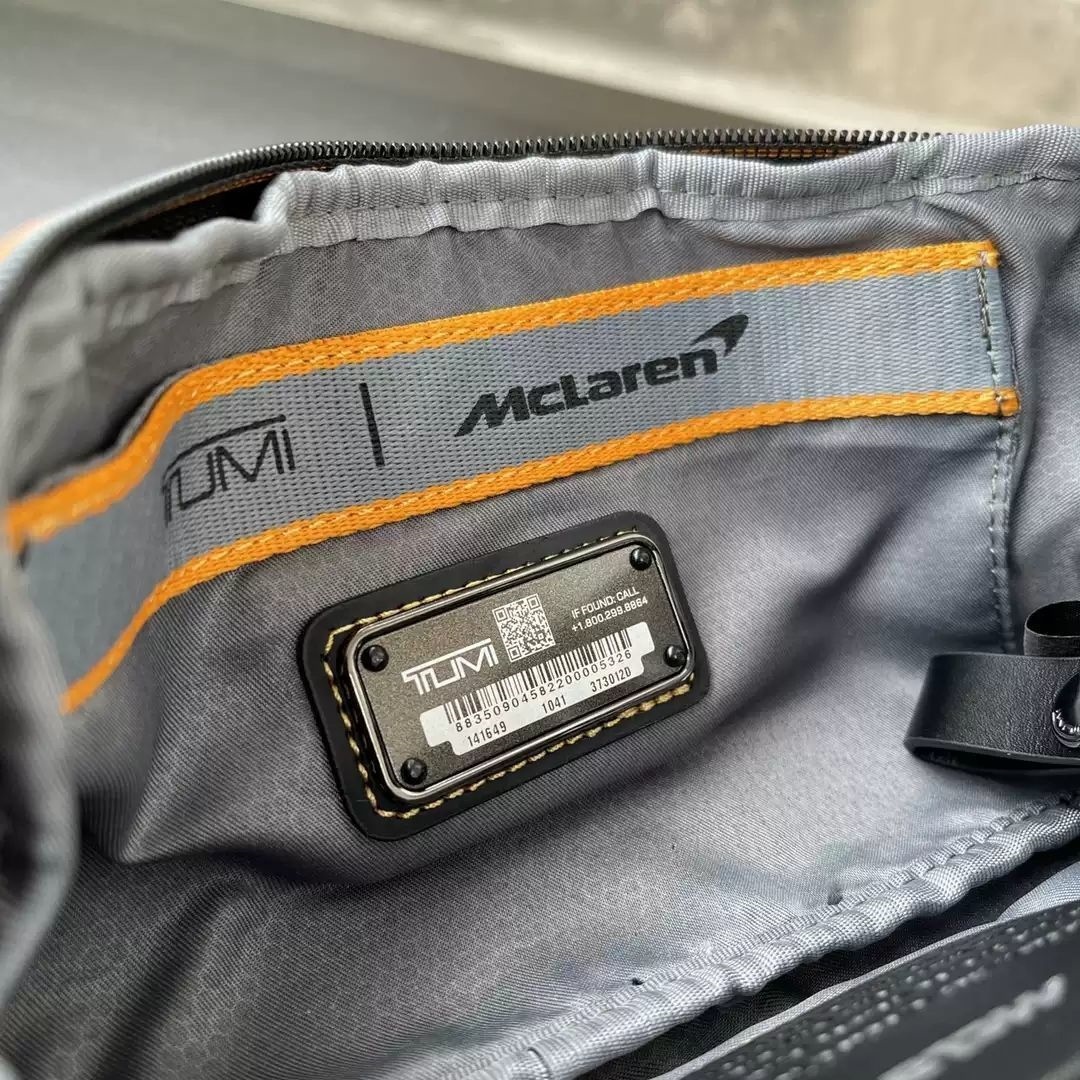 TUMI Free engraving of namesnew ng mens waist bag McLaren McLaren joint