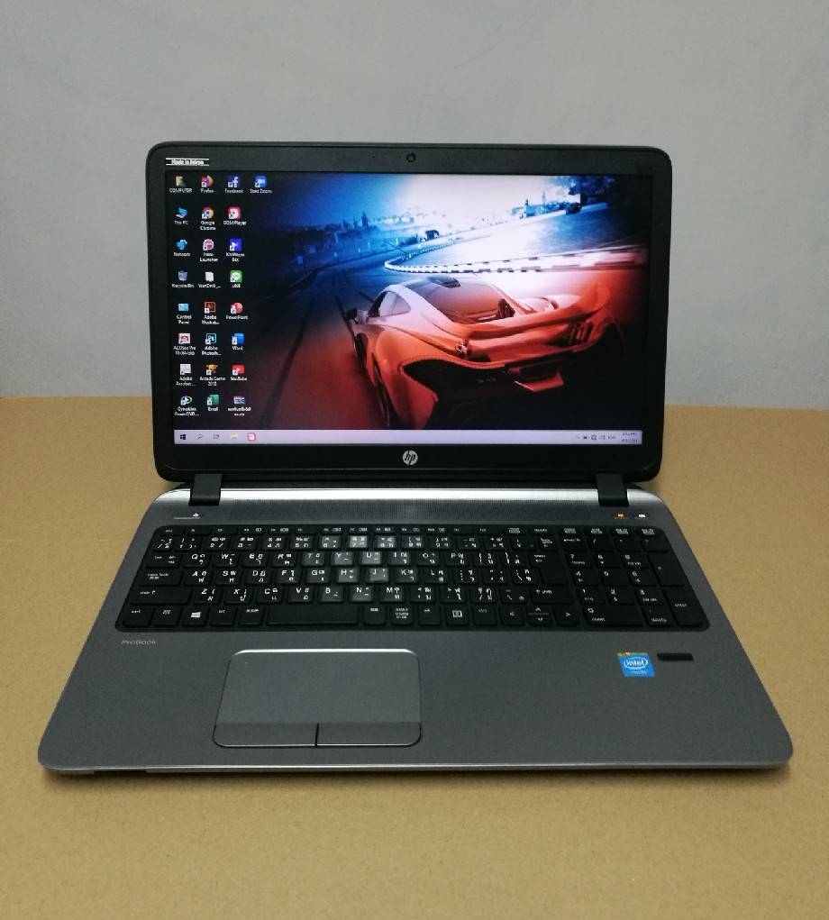 โน๊ตบุ๊คมือสอง HP Probook 450 G3 Celeron 3855U 1.60GHz(RAM:4gb/HDD