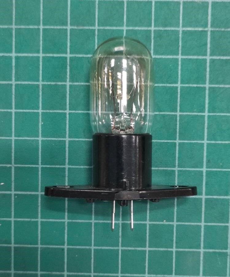 Sharp lamp หลอดไฟตู้เย็นเทียบ ชาร์ป 230VAC / 20W พาร์ท RLMP-A037CBZZ  x1 หลอด