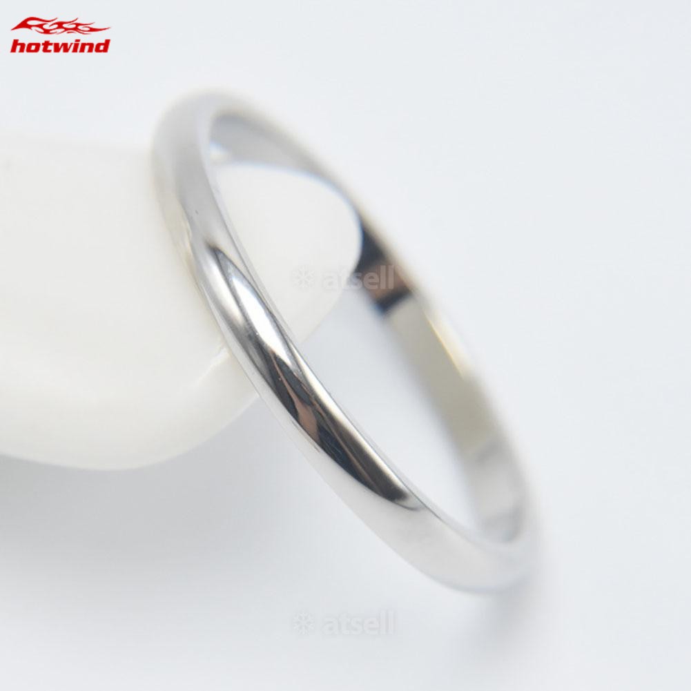 MNX - Men's Flat Polished Edges Wedding Ring In Rose/White Gold 6mm Width - MADANI Rings - Foto 6