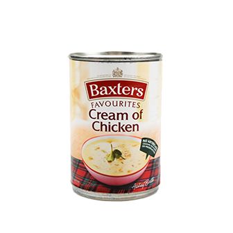 แบ็กซ์เตอร์ซุปไก่สกัดรสโปรด 400 กรัม/Baxters Favourites Chicken Broth Soup 400g(แพค2)