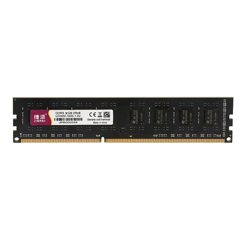 JIEPAI RAM DDR3 1600MHz 1.5V 240PIN Desktop Fully Compatible Office Game Computer Memory Bar